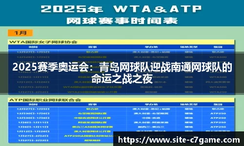 2025赛季奥运会：青岛网球队迎战南通网球队的命运之战之夜